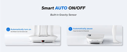 MERACH Vibration Plate Exercise Machine Whole Body Workout Power Vibrate Fitness Platform Vibration Plate Weight Loss & Shaping